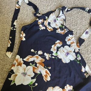 SHEIN floral halter dress 👗